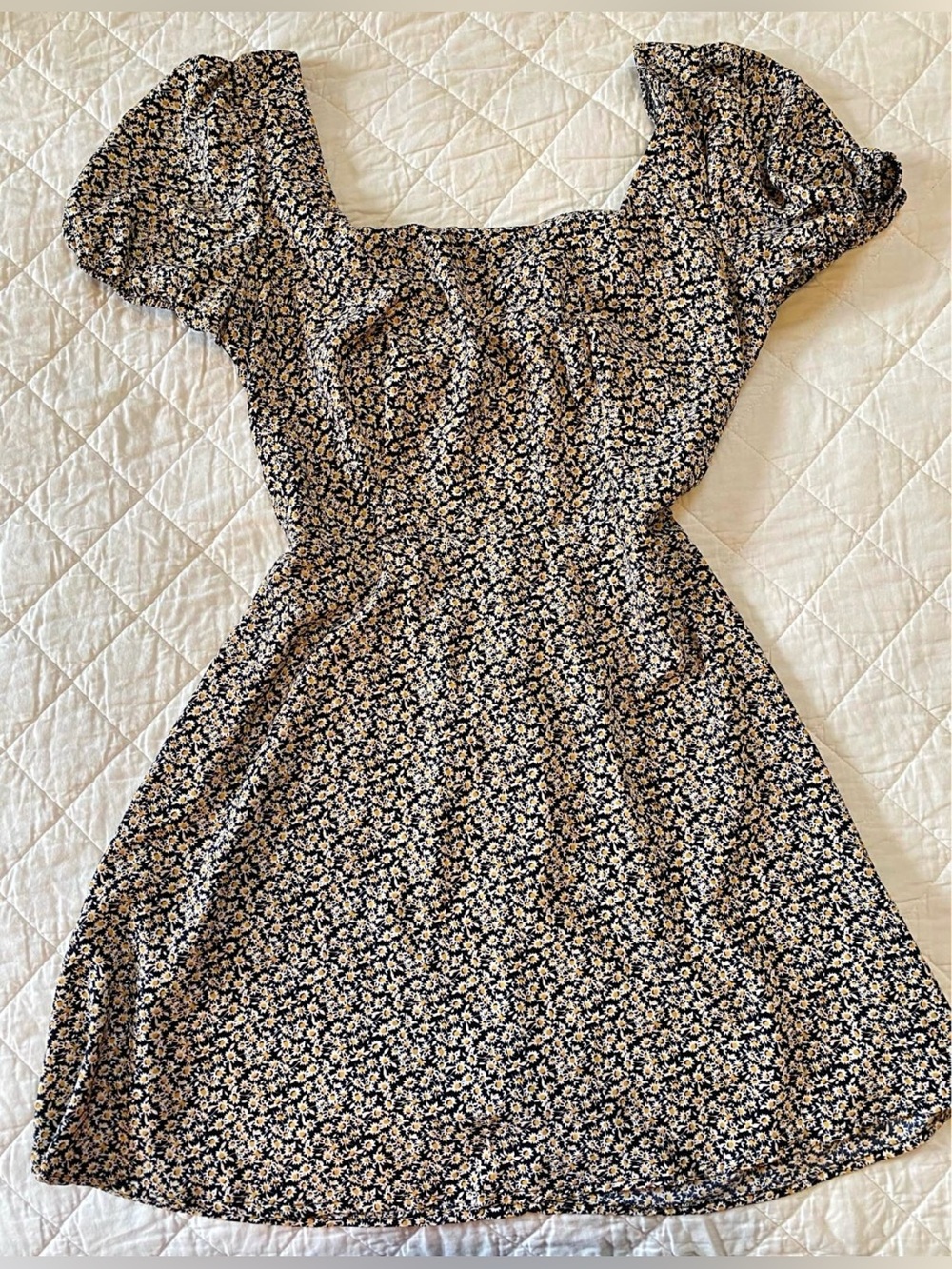 Lily Rose Daisy Floral Cottagecore Mini Dress